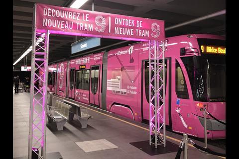 Brussels tram Route 9 runs from Arbre Ballon through the Jette district to the metro interchange at Simonis, serving eight intermediate stops and improving access to the UZ hospital complex.